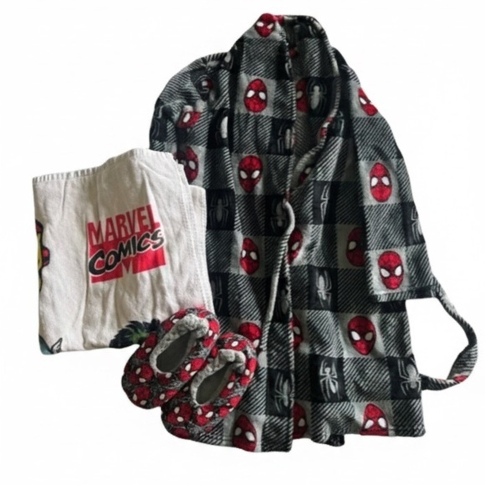 Boys bath robe set